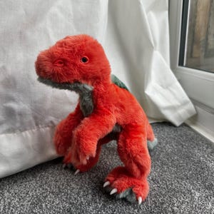 Handmade Spinosaurus plushie! Made to order