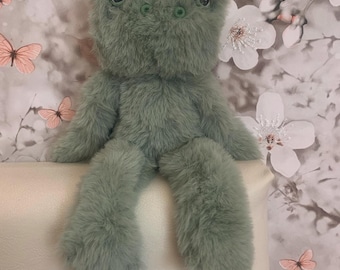 Handmade OOAK Frog plush