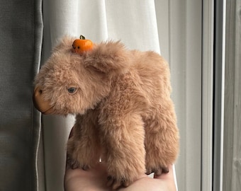 Handmade OOAK Capybara plushie