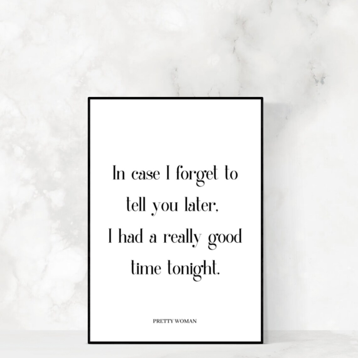 Pretty Woman Film Quote / Set of 3 Movie Quotes / Pretty Etsy