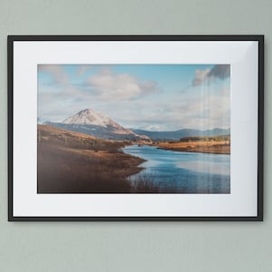 Mount Errigal Print  Donegal Landscape Photos  Stunning Dunlewey Artwork
