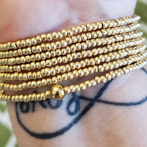 Be Golden:  Beaded wrap bracelet, beaded necklace, bracelet, necklace, jewelry, gifts for women, wrap bracelet