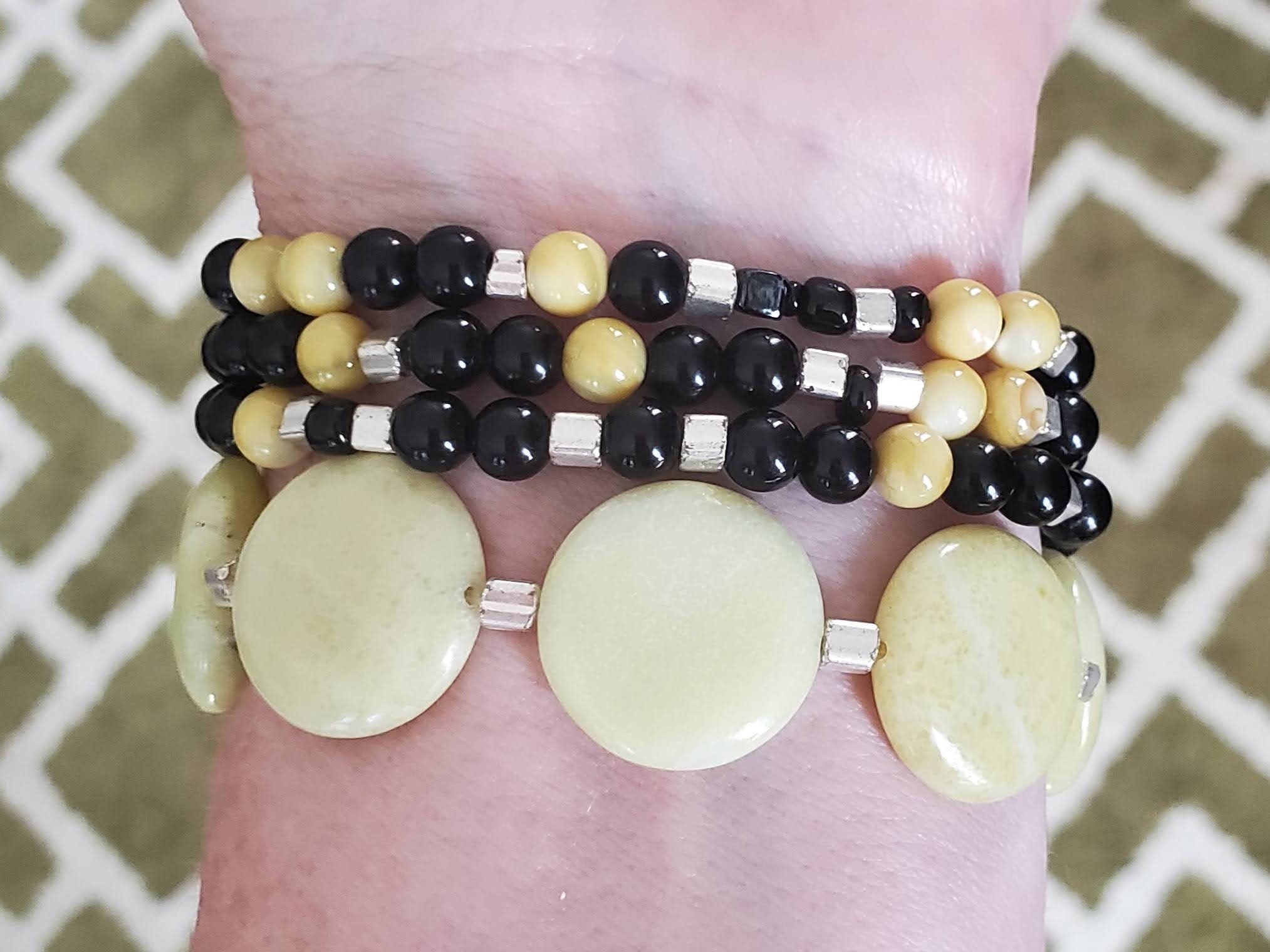 【VINTAGE HOLLYWOOD】Tropical Candy Beads Bracelet〜2個SET il_fullxfull.3905530621_jnx1.jpg