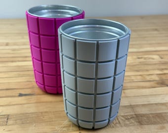 TILE GUY Cup // A 3D printed cup with tiles you can grout!