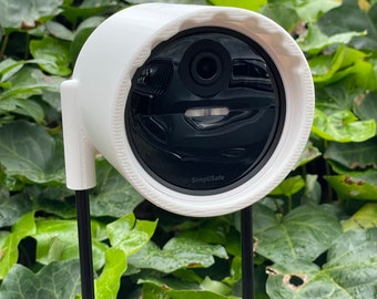 SimpliSafe cam ground // Een op de grond geplaatste steun voor wifi-cams in de tuin en in bloempotten