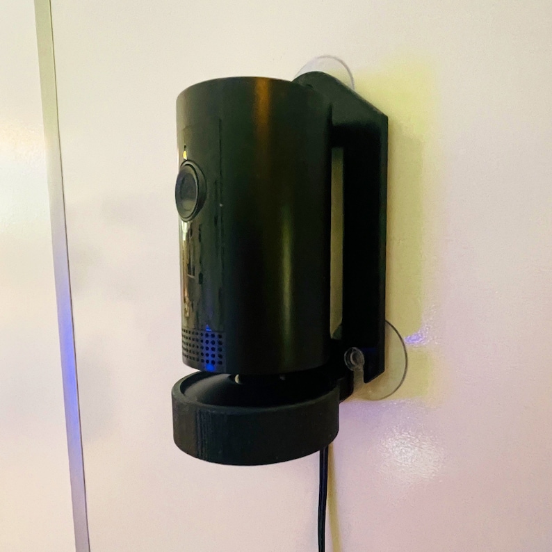 RING Indoor cam sentry // A glass mount with built in suction cups zdjęcie 5