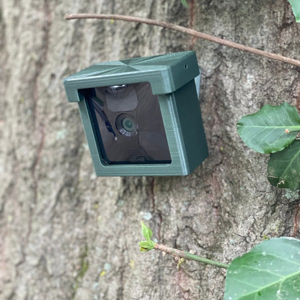 BLINK (Gen 1-4) cam Tree Mount // An adjustable, squirrel-proofed outdoor wifi camera housing for trees and posts