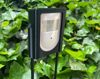 Motion sensor ground // A ground-staked mount for sensors in the yard or garden