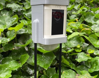 RING Spotlight cam ground // A ground-staked mount for the original RING spotlight cam 1st GEN