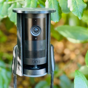 RING Outdoor Cam PLUS // Ground-staked outdoor mounting enclosure with 20&quot; fiberglass rods