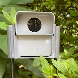 YoLink motion sensor ground // A ground-staked mount for the sensor to be placed in the yard or garden