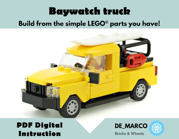 lego semi truck moc