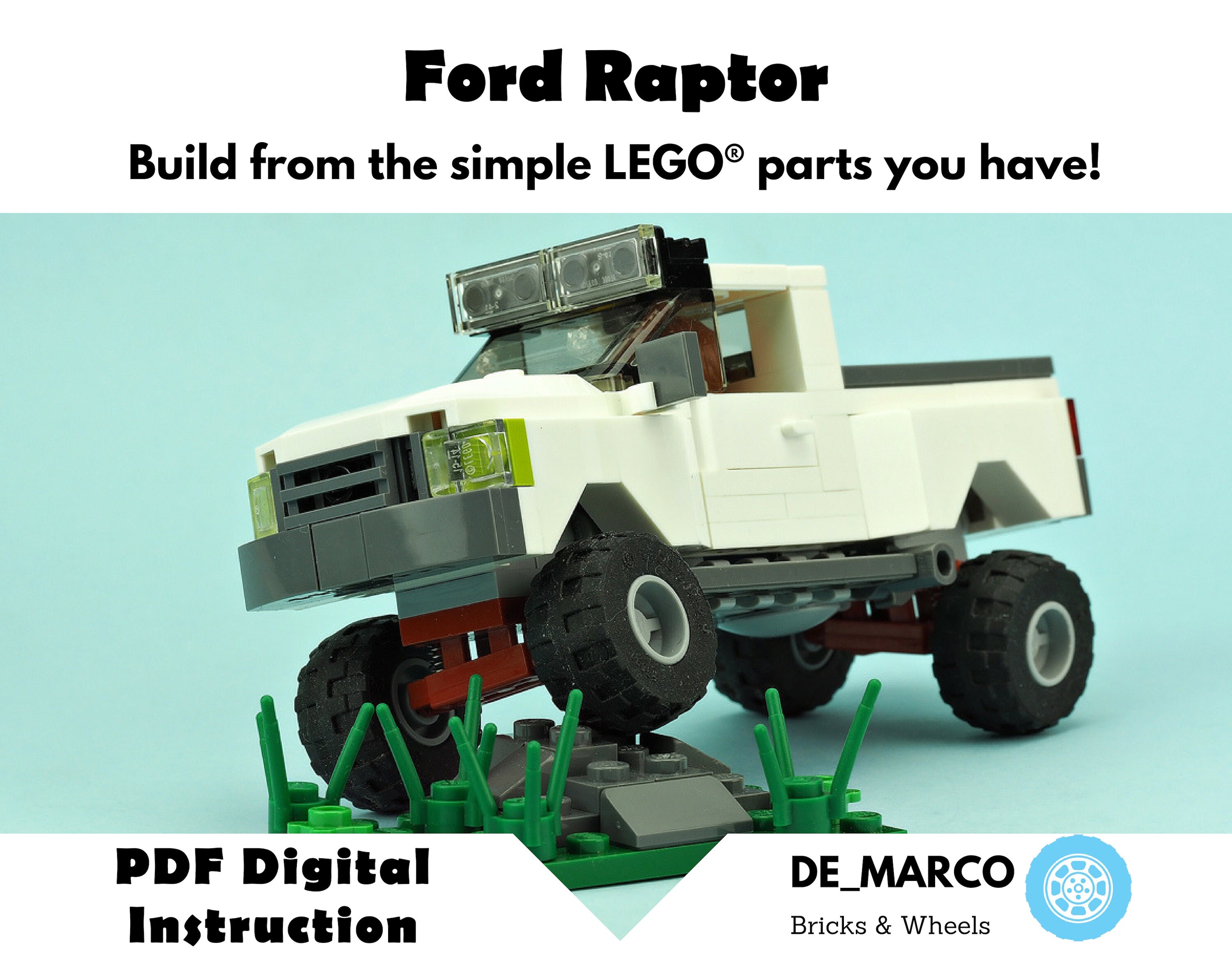 lego ford raptor moc