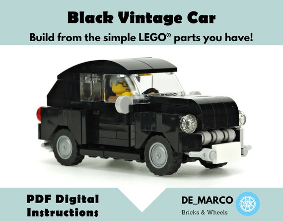lego vintage car moc