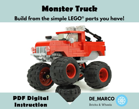 lego monster truck moc