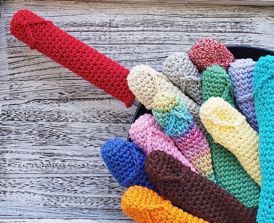 Willy Pan Griff Abdeckung, Phallic Gag Geschenk, Topflappen, Erwachsenen Humor, lustig Penis Geschenk, Mann Pecker, Reifer Weißer Elefant Weihnachten, Streich