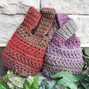 Pattern only Crochet Purse, diy The Jamie Bag, trendy how to Japanese knot handbag, wristlet, boho chunky sturdy spacious, pdf tutorial image 4