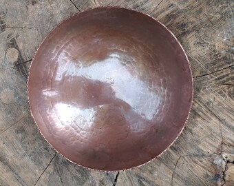 Hand Hammered Copper Bowl