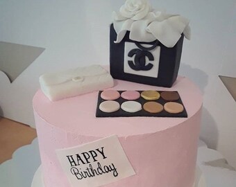 Makeup Cake Topper Etsy