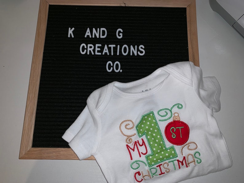 my first christmas jumper