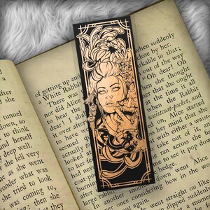 Geisha Foil Art Bookmark - Etsy