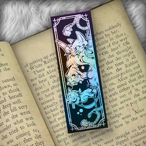 Japanese Hannya Mask - Foil Art Bookmark