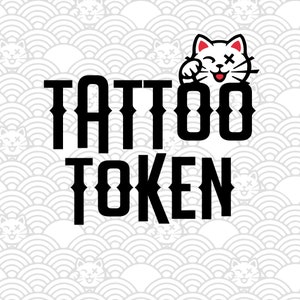 Gettone tatuaggio - Teschi e piante grasse - Lucky Needle