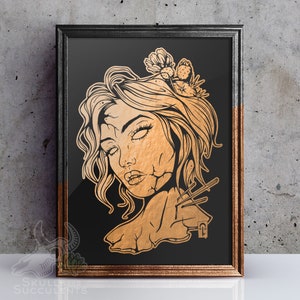 Desert Dweller Foil Art Print