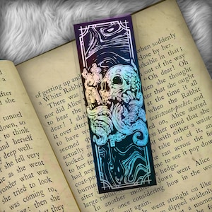 Kraken Foil Art Bookmark