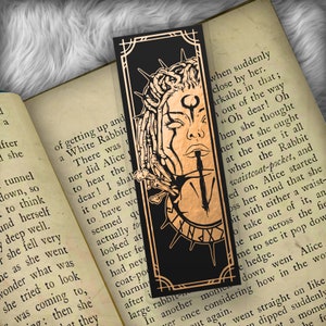 Viking Woman Foil Art Bookmark