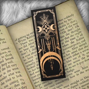 Squash Blossom Foil Art Bookmark