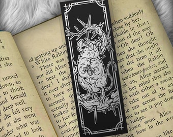 Deer Mouse Foil Art Bookmark