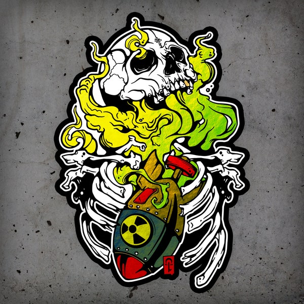 Ghoul Full Color Sticker