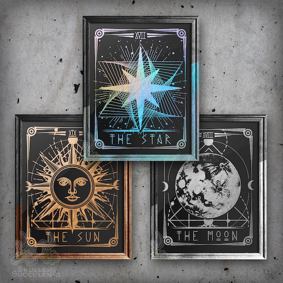 The Moon & Star Tarotセット The MOON & STARS TAROT ムーン＆スター・タロット