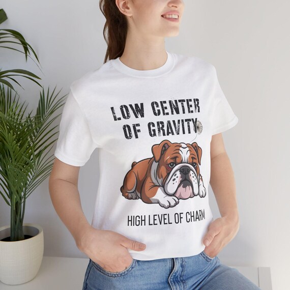 Funny British Bulldog T- Shirt, English Bulldog Gift for Men and