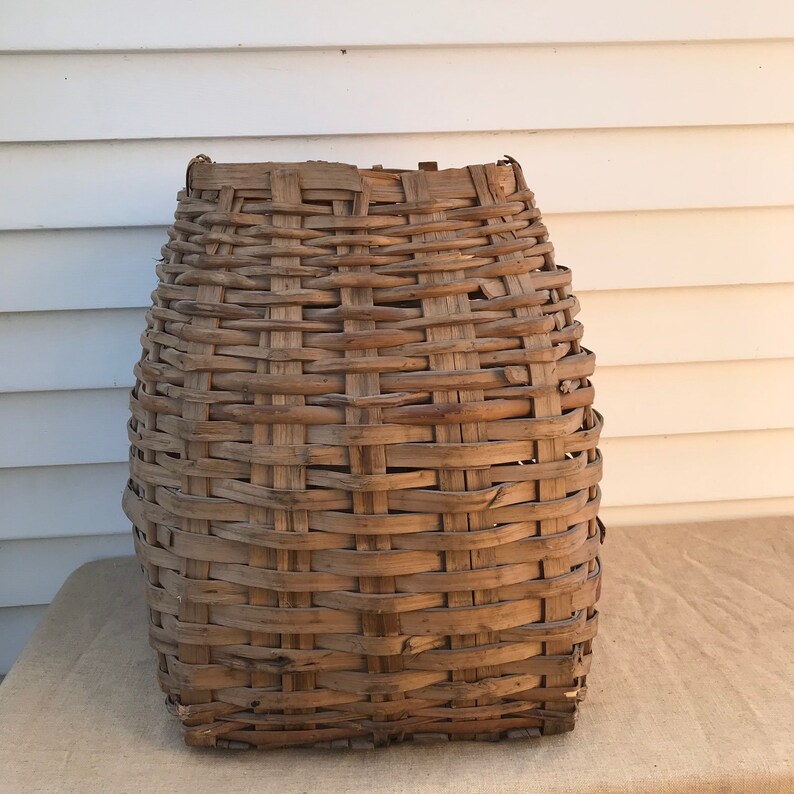Antique Native American Pack Basket Maine Pack Basket Pickers Etsy