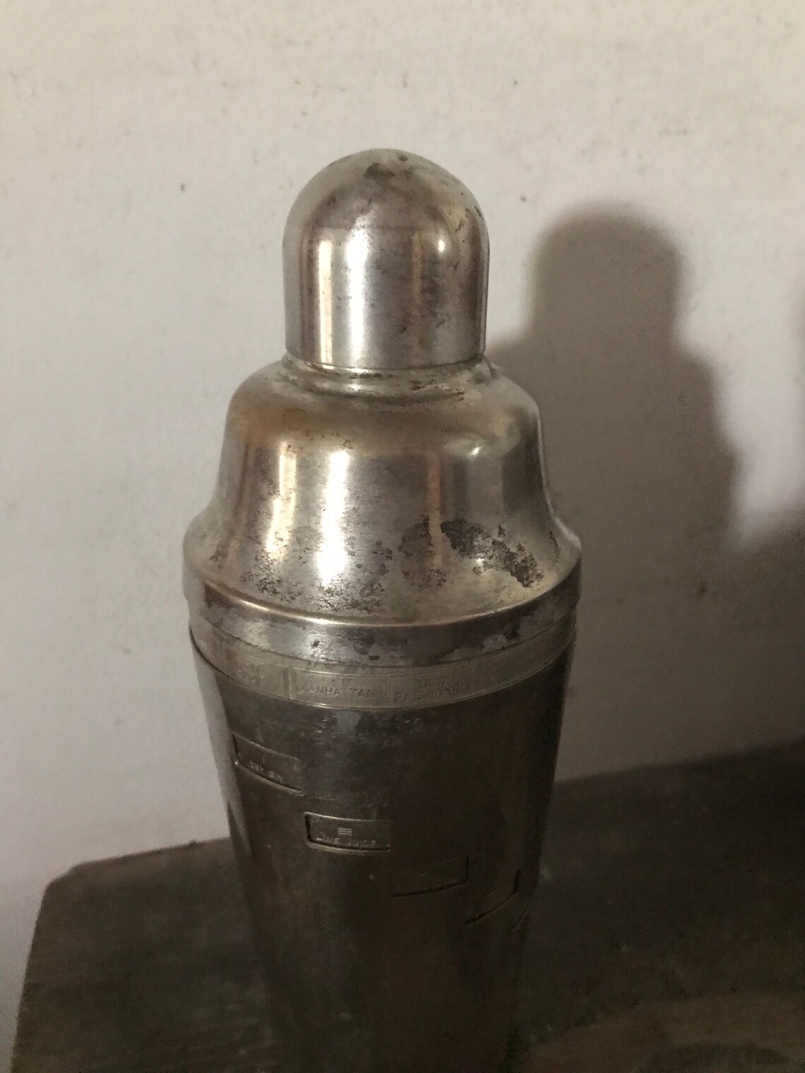 Antique Napier Cocktail Shaker Tells You How Barware Etsy