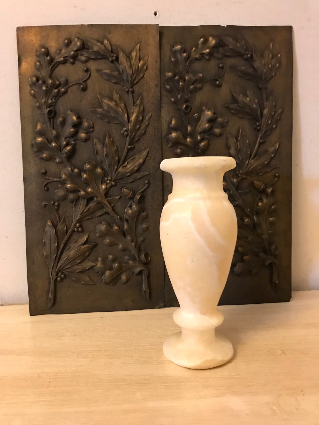 Antique Marble Vase Urn Stone Urn Italian Alabaster Urn Marble Etsy