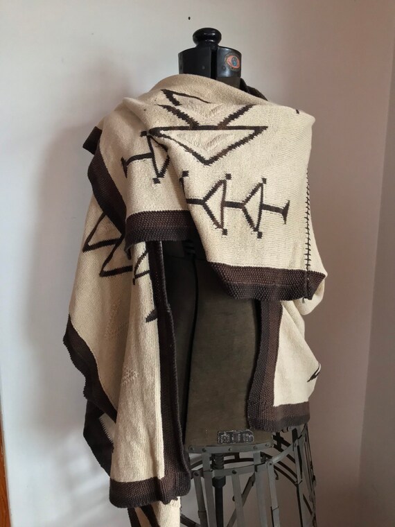 ralph lauren silk poncho