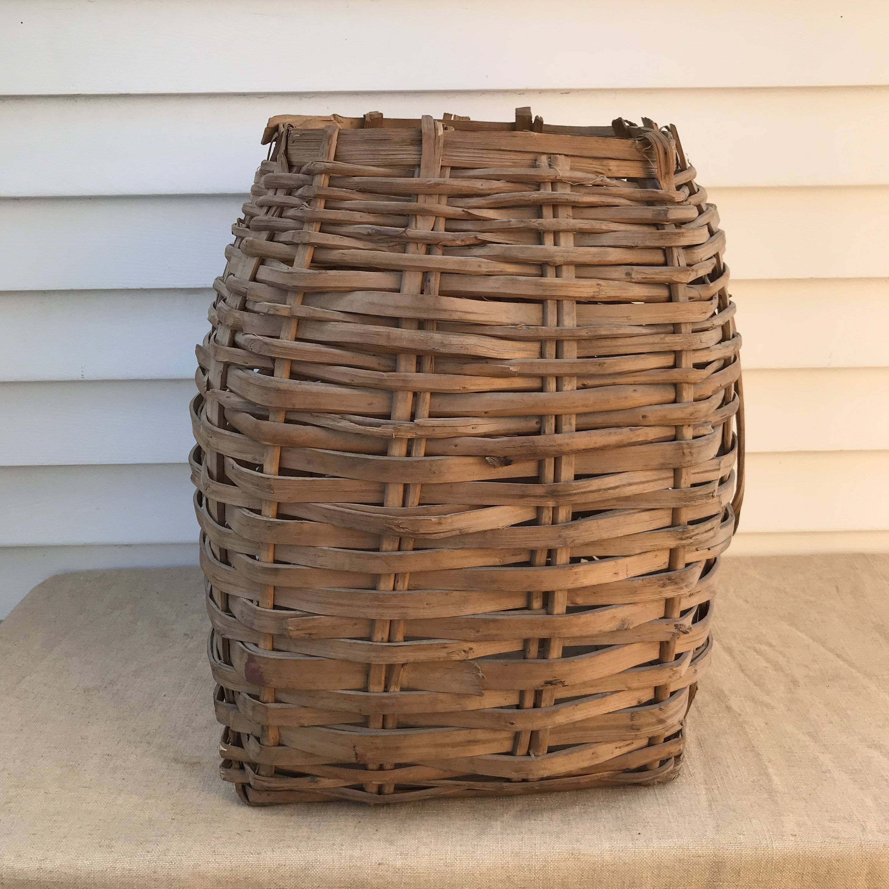 Antique Native American Pack Basket Maine Pack Basket Pickers Basket