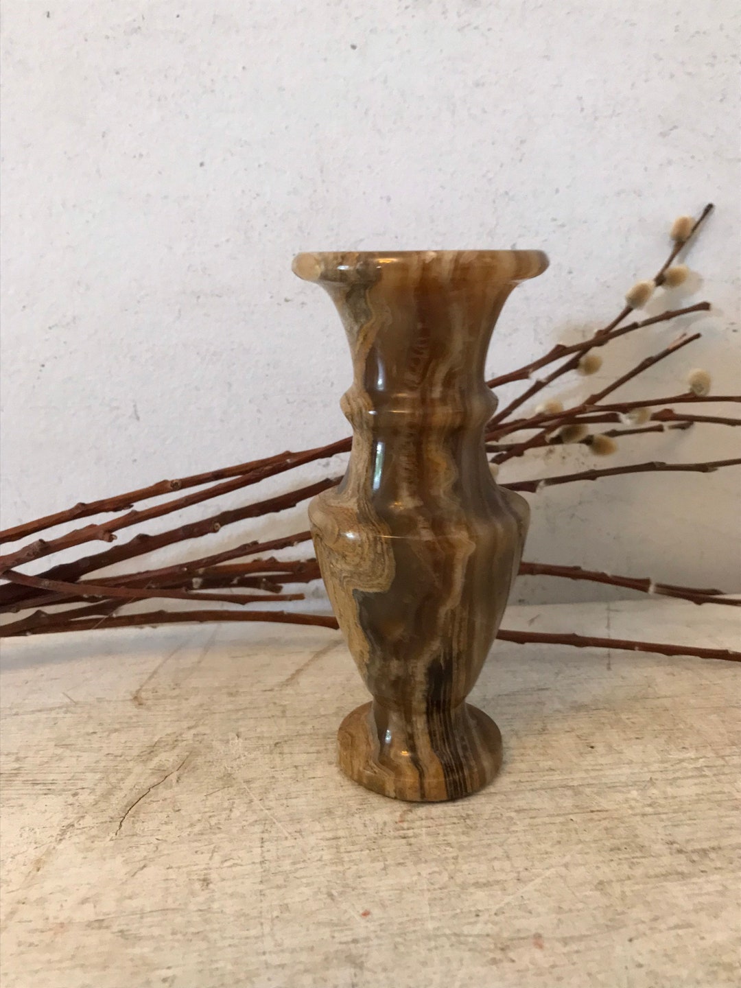 Antique Marble Vase Urn Stone Urn Italian Alabaster Urn Marble Urn