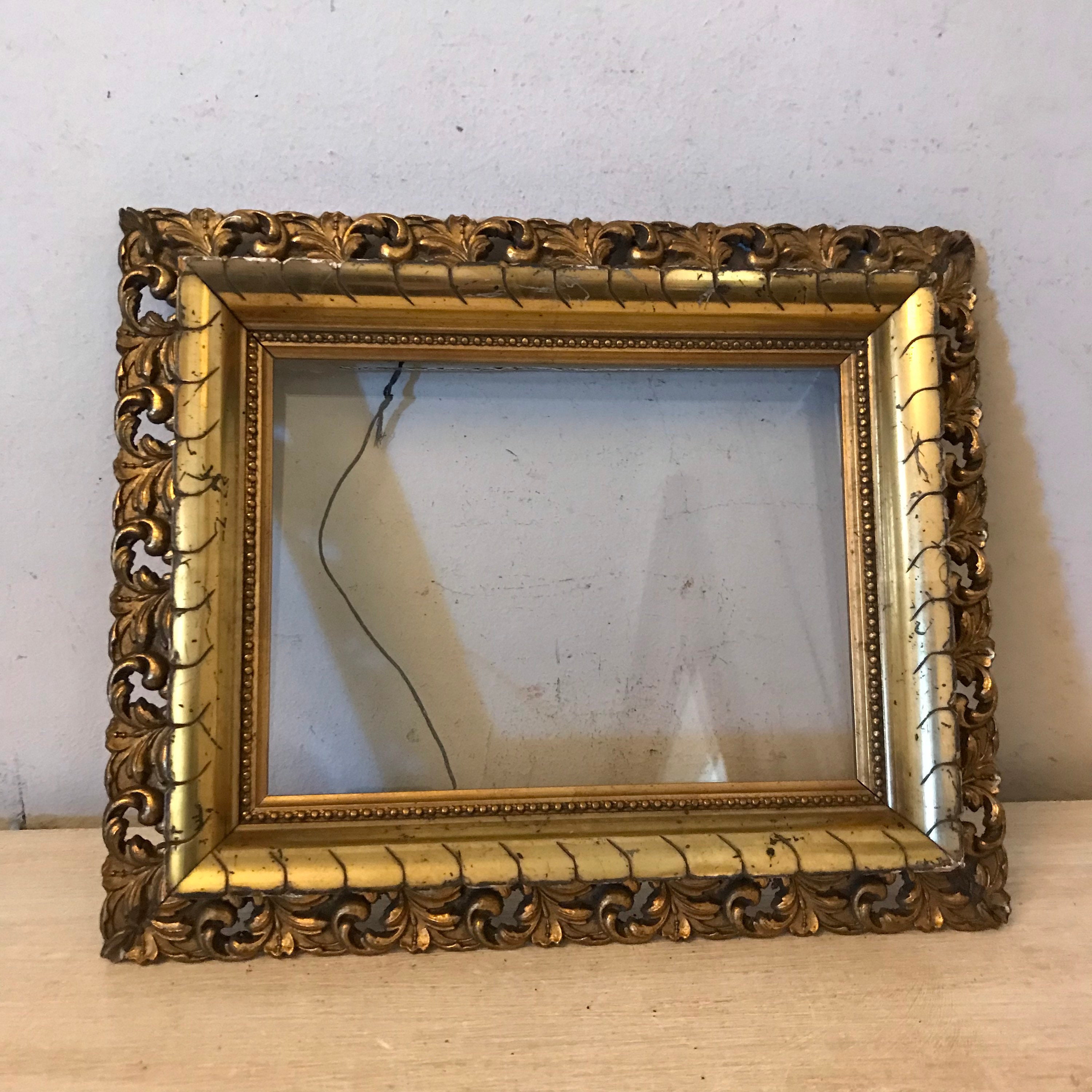 DIY Antique Gold Frame – Riggstown Road