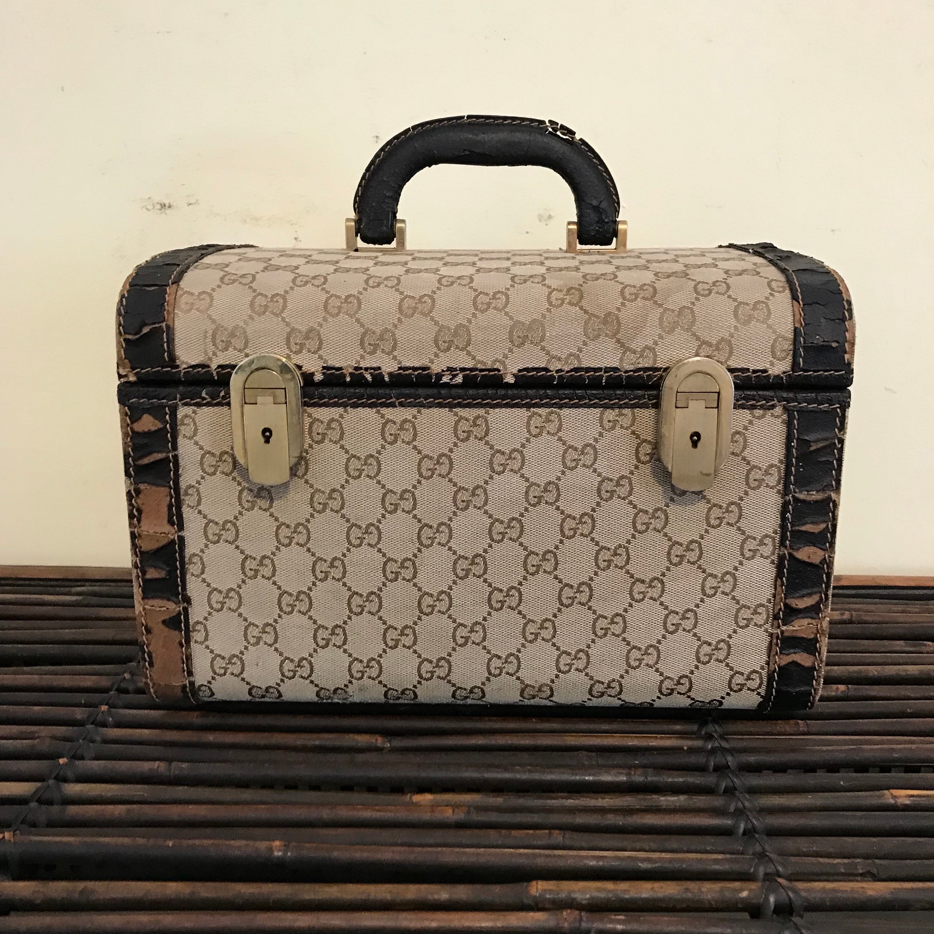 Pre-Owned Louis Vuitton Beauty Train Case 207484/22