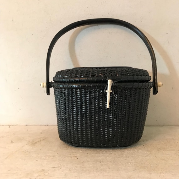 Nantucket basket purse - Gem