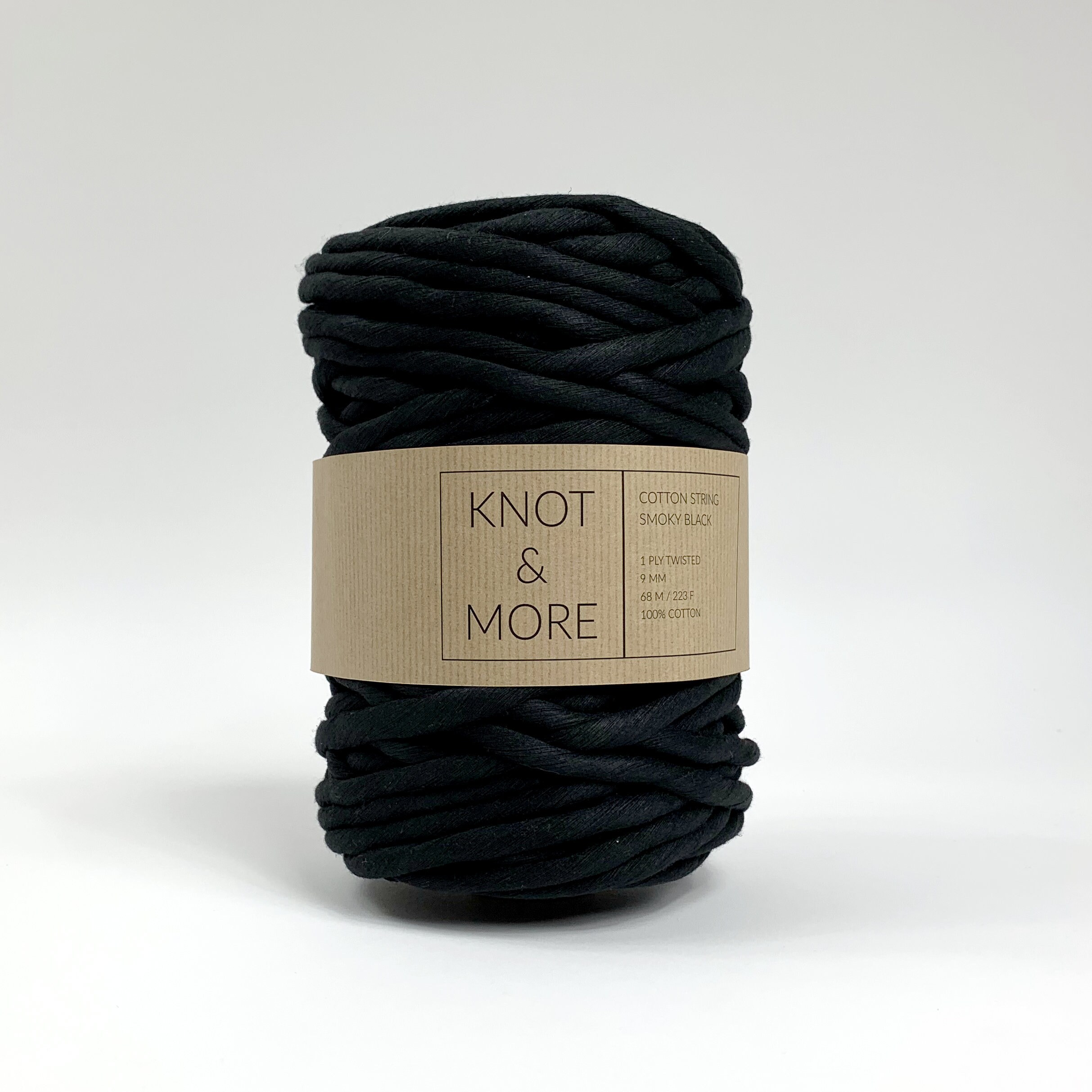 Macrame Cord 9mm / Super Soft Premium Cotton / Single Strand Etsy