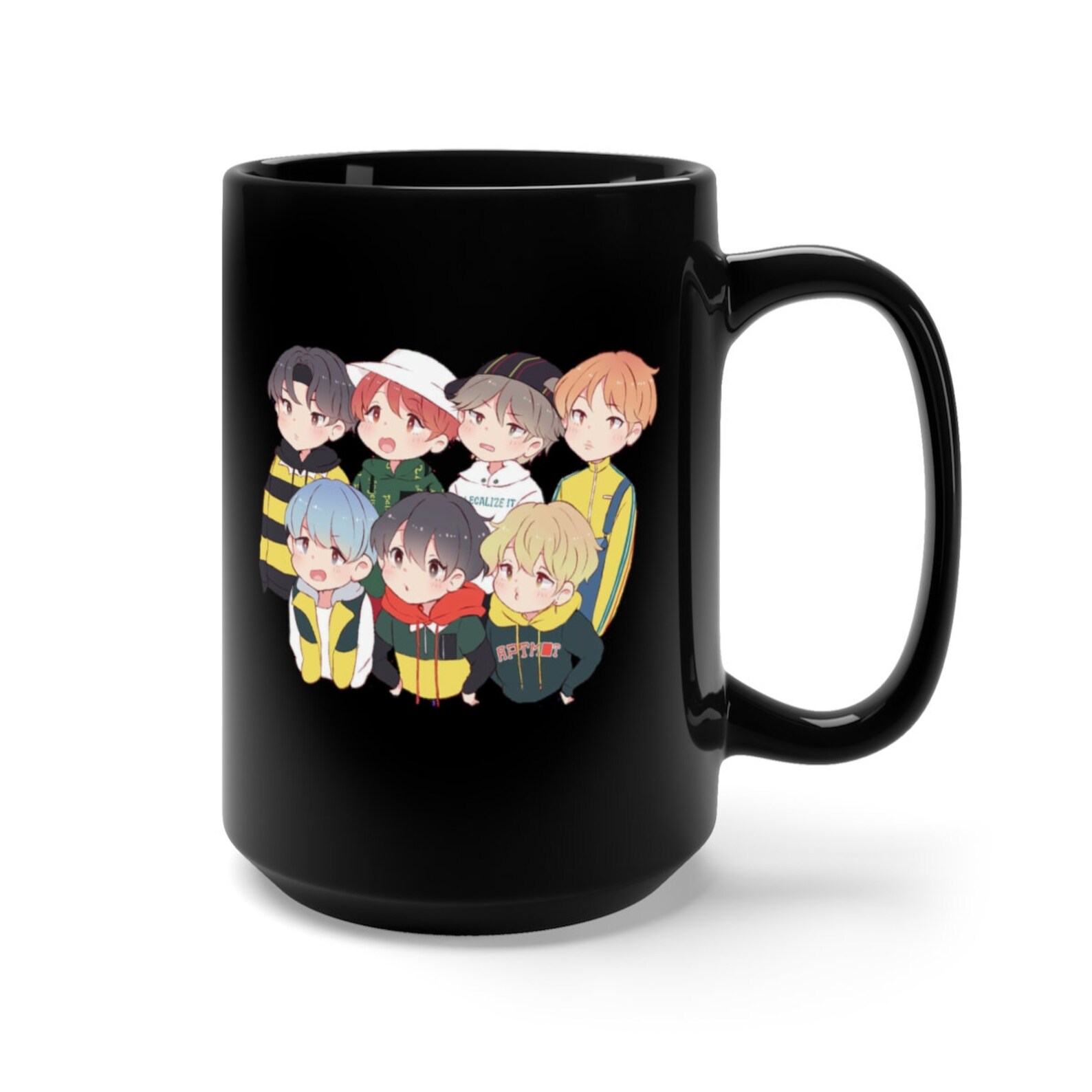 BTS Kpop Anime Coffee Mug BTS Fan Gifts BTS Best Friend Mug Etsy
