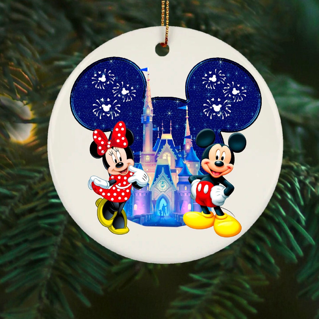 Disney Vacation Christmas Ornament, First Trip to Disney Magic Kingdom