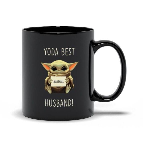 Yoda Best Husband Mug, Best Husband Ever Gift, Baby Yoda Mug, Funny Husband  Gift