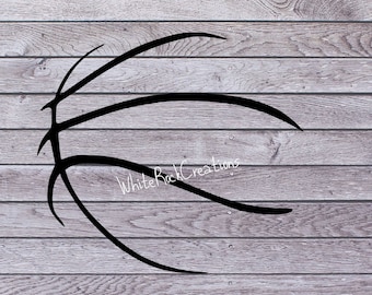 Basketball Svg, Dxf, Eps, Png, Svg, Jpg Vector Files for Silhouette, Cricut, Cutting Plotter, Png file