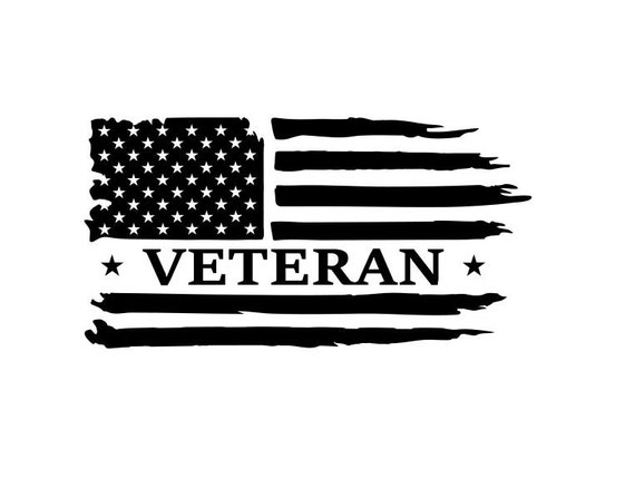 Download Distressed American veteran flag SVG cut filesvg dxf eps ...